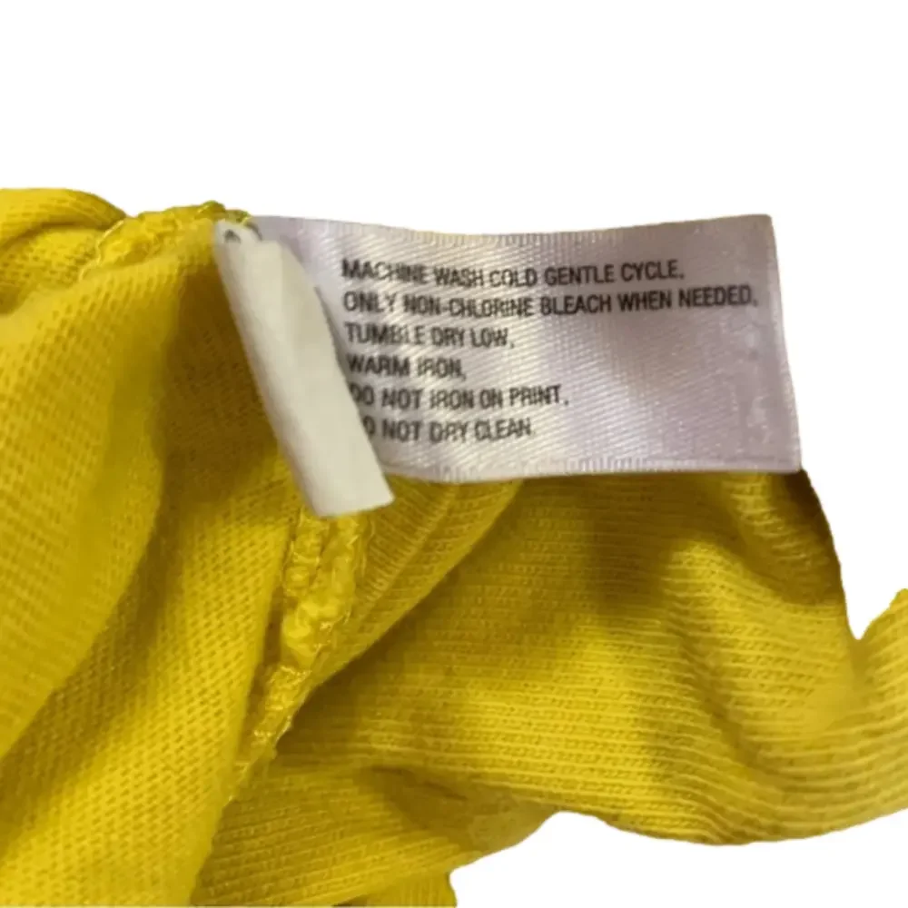 Baby Gap Yellow Long Sleeve Bicycle Bike Shirt Size 3Yrs